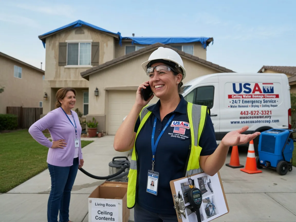 Ceiling Water Damage Restoration Vining, IA FAQs